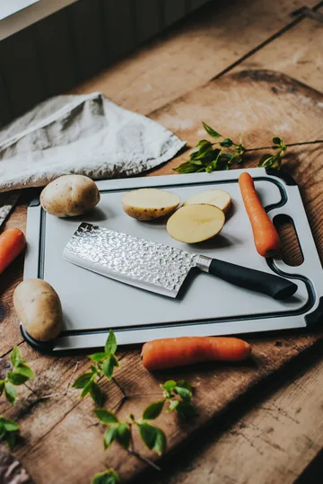 Couteau de chef chinois Akira 30 cm - Noir - Dorre