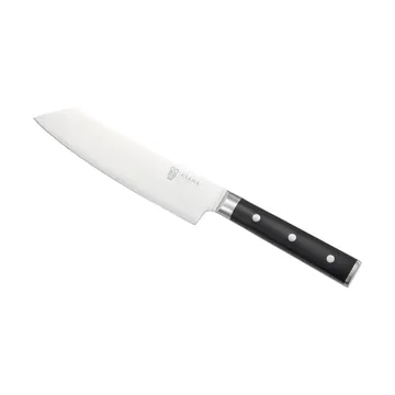 Couteau Kiritsuke Asama - Acier inoxydable, noir, 33 cm - Dorre
