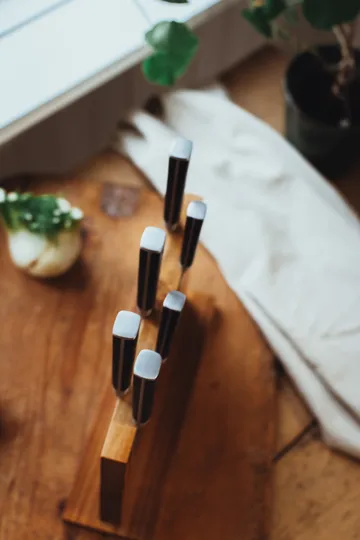 Couteau santoku Asama 18 cm - Acier inoxydable - Dorre