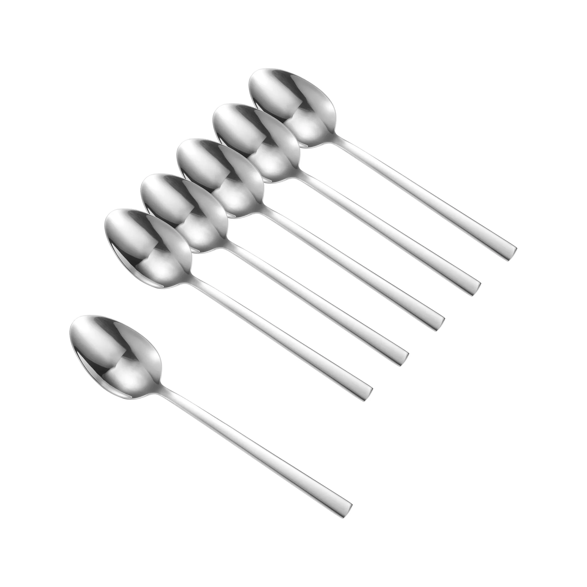 Cuillère à dessert Victoria Lot de 6, Acier inoxydable Dorre
