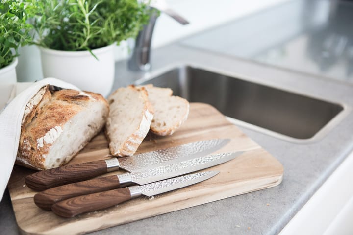 Ensemble de 4 couteaux de cuisine en acier inoxydable et ensemble de 3  ustensiles de cuisine