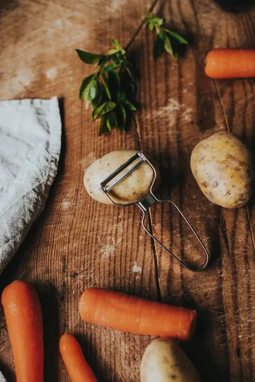 Éplucheur Suki 12,3×5,3 cm - Acier inoxydable - Dorre