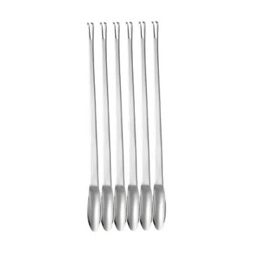 Fourchette à fruits de mer Classic - Acier inoxydable, 6-pack, 24,5 cm - Dorre