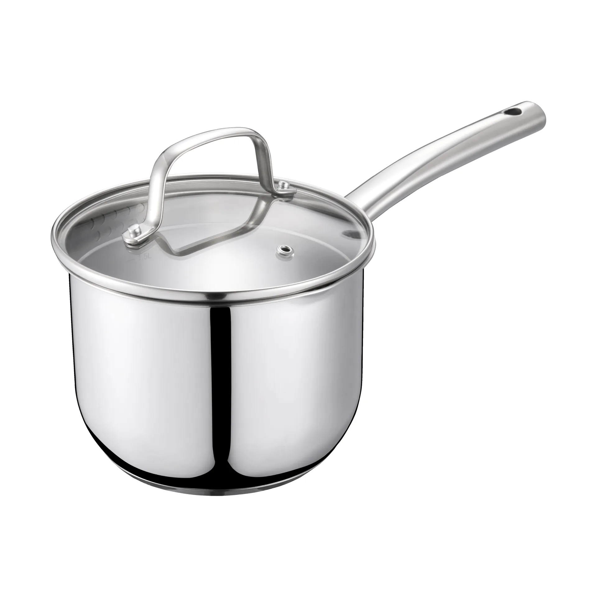 Kerri set de casseroles, Acier inoxydable, 10 pièces Dorre