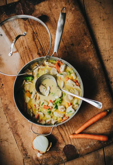 Louche à soupe Classic - acier inoxydable, 28 cm, 1,2 dl - Dorre