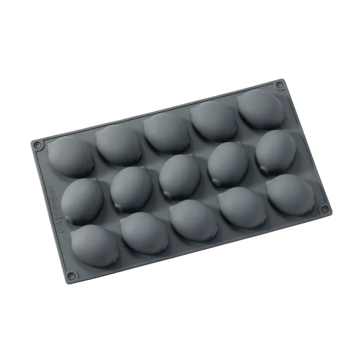 Moule à gâteau Beck - Gris, citron, silicone, 15 pcs - Dorre