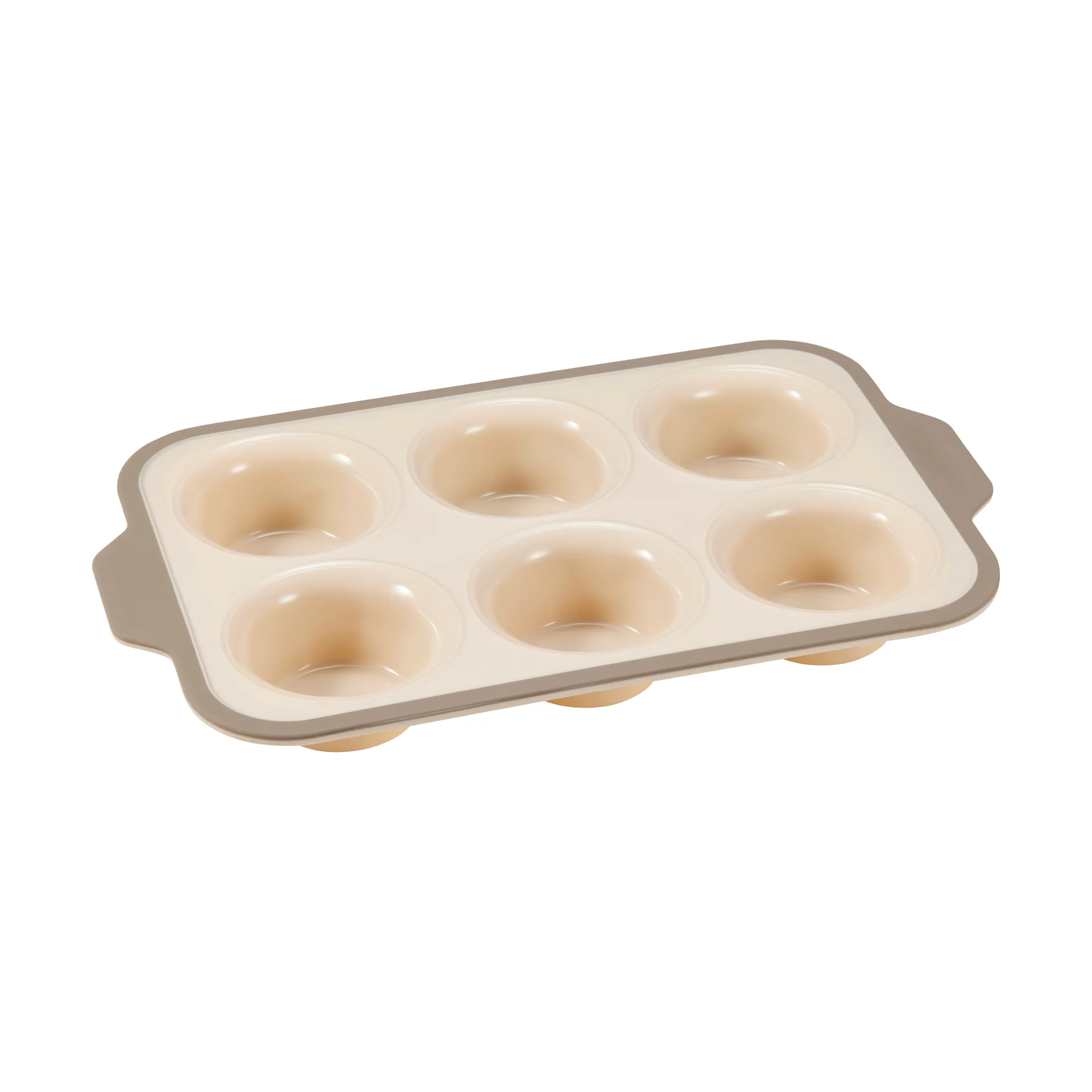 Moule à muffins Cookie, 6 pcs, Beige Dorre
