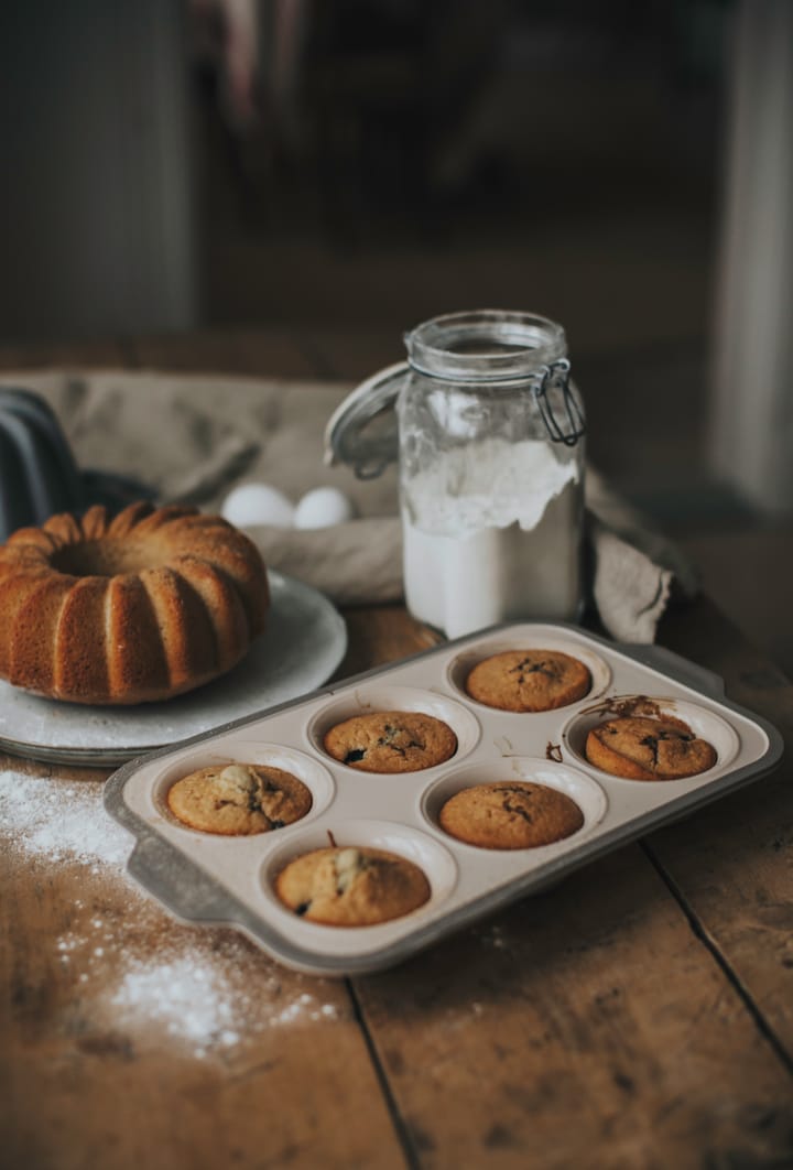 Moule à muffins Cookie, 6 pcs, Beige Dorre