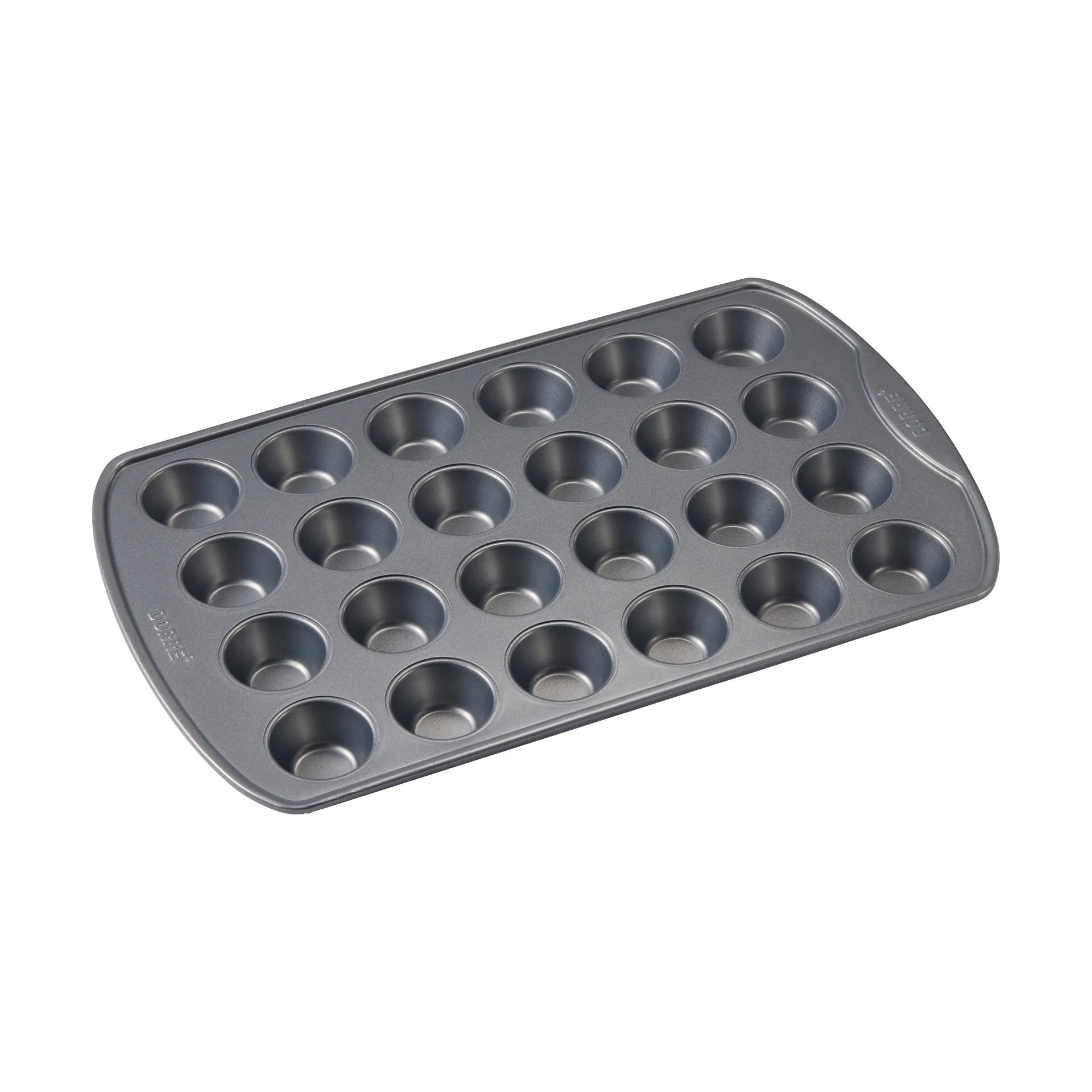 Moule à muffins Karabo en acier au carbone – 24 empreintes, 42,5×26×2,8 cm Dorre