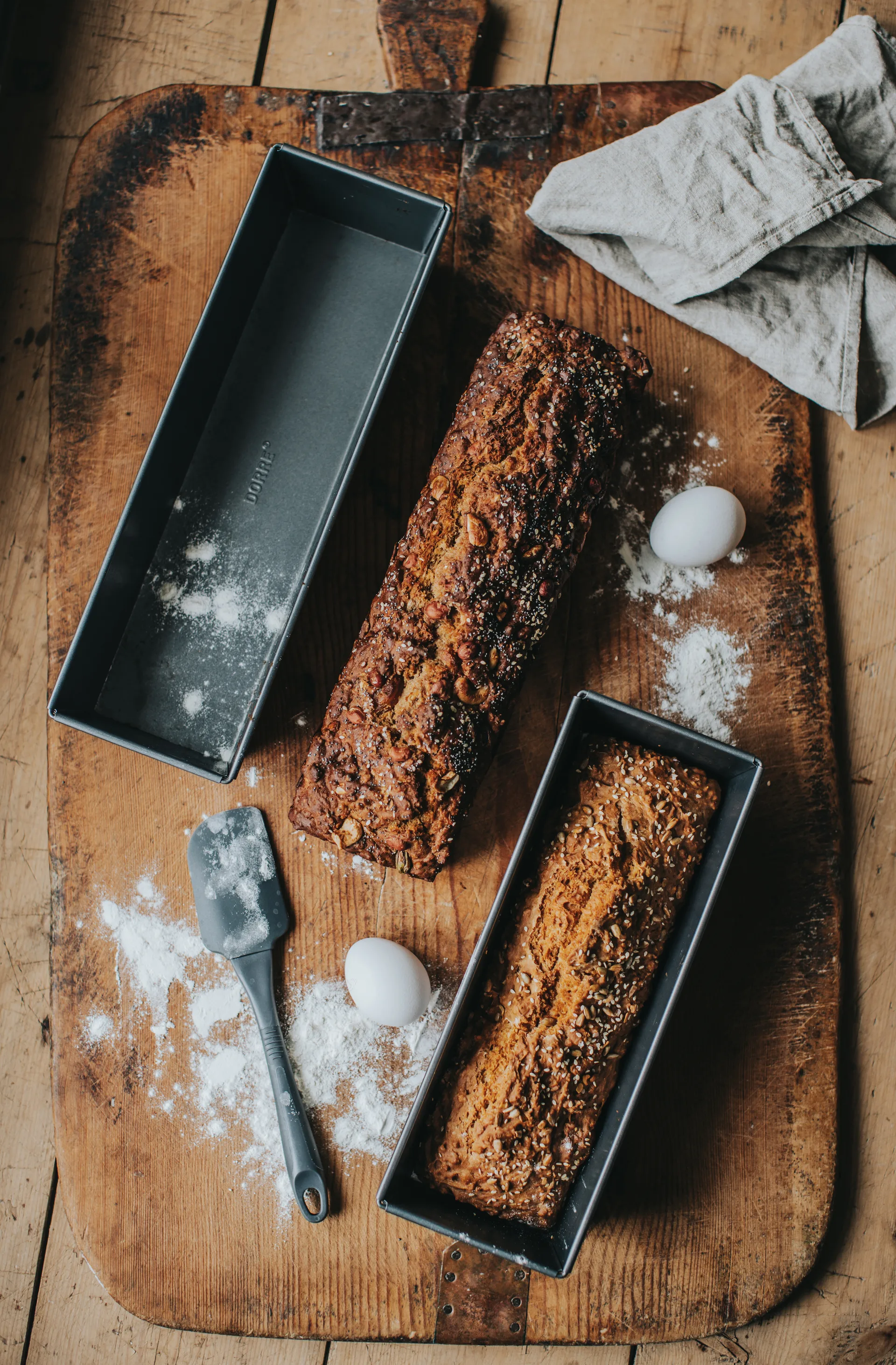 Moule à pain Brody en acier au carbone, 31 x 11,4 x 7 cm Dorre