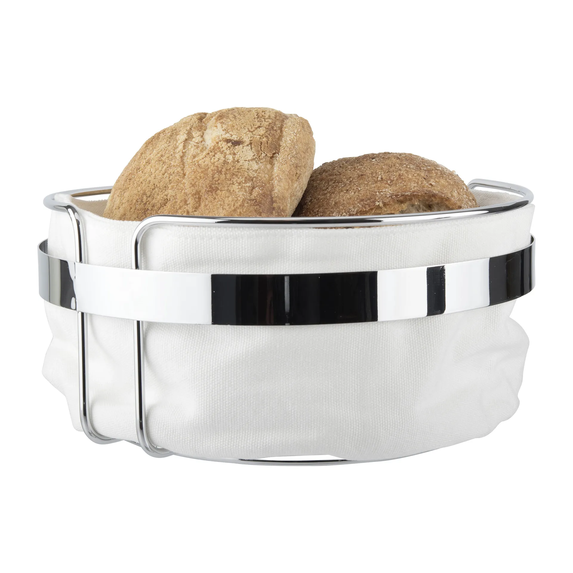 Panier à pain Praktisk Ø22 cm, Tyg-chrome Dorre