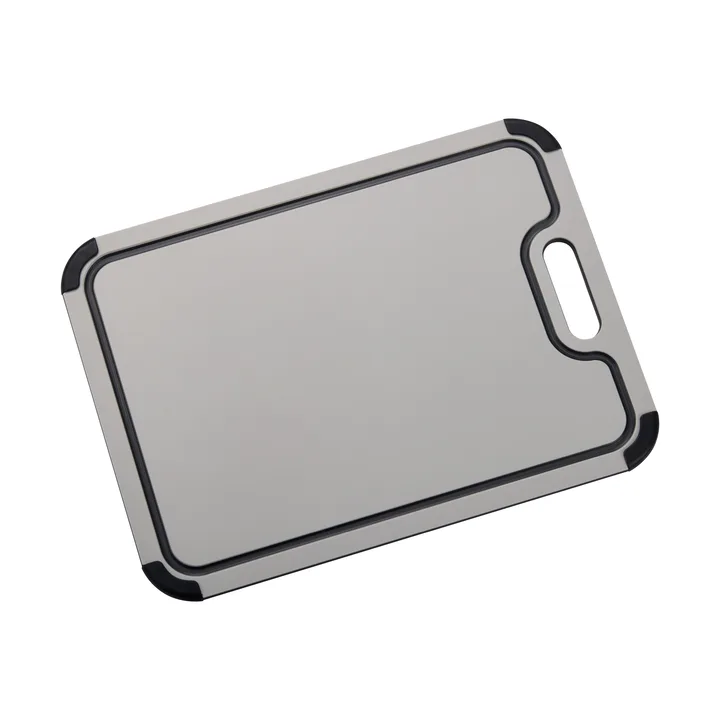 Planche à découper Sibel plastique pieds en silicone - 44x32,5 cm - Dorre