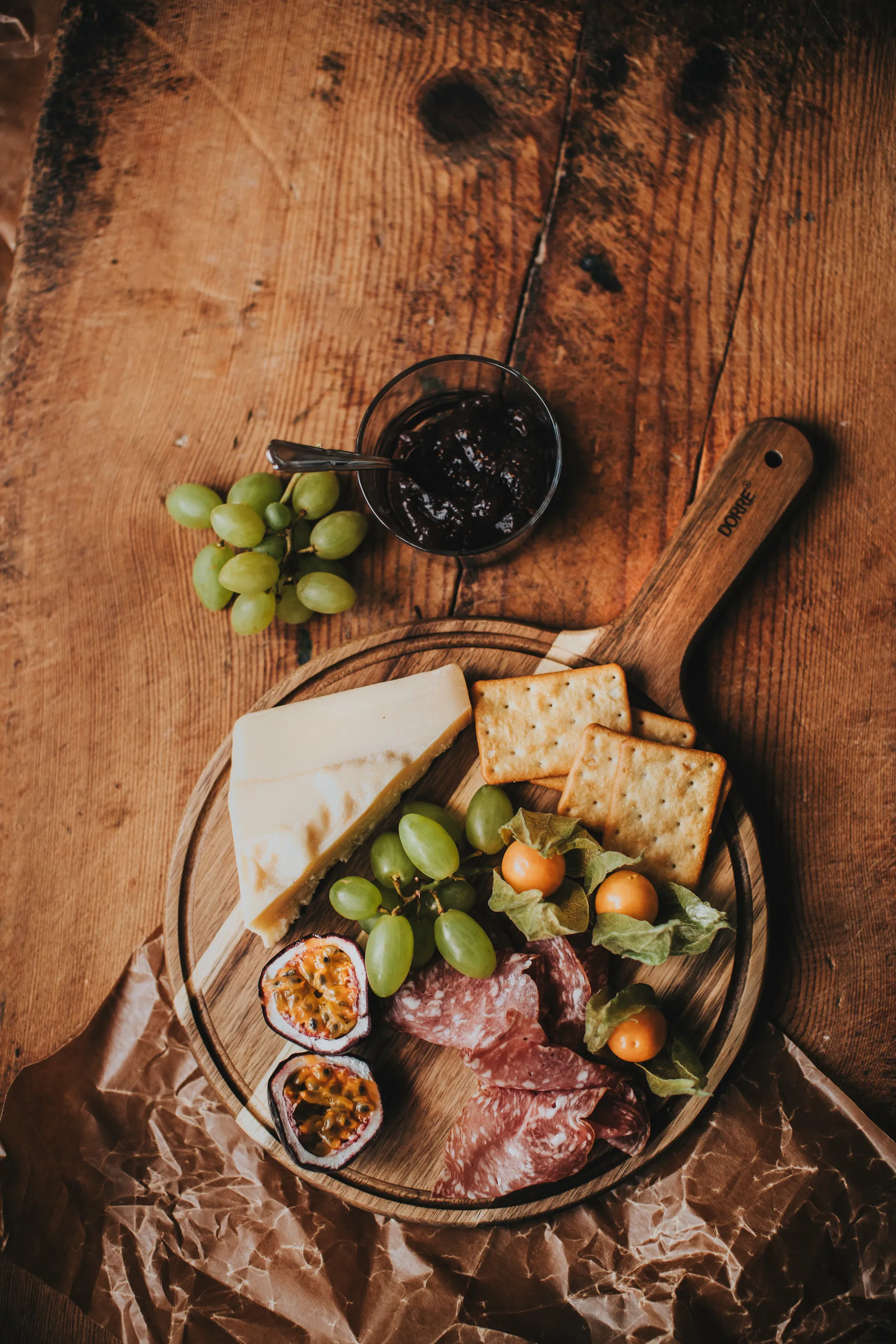 Planche de présentation Ulli Ø30,5 cm, Nature Dorre