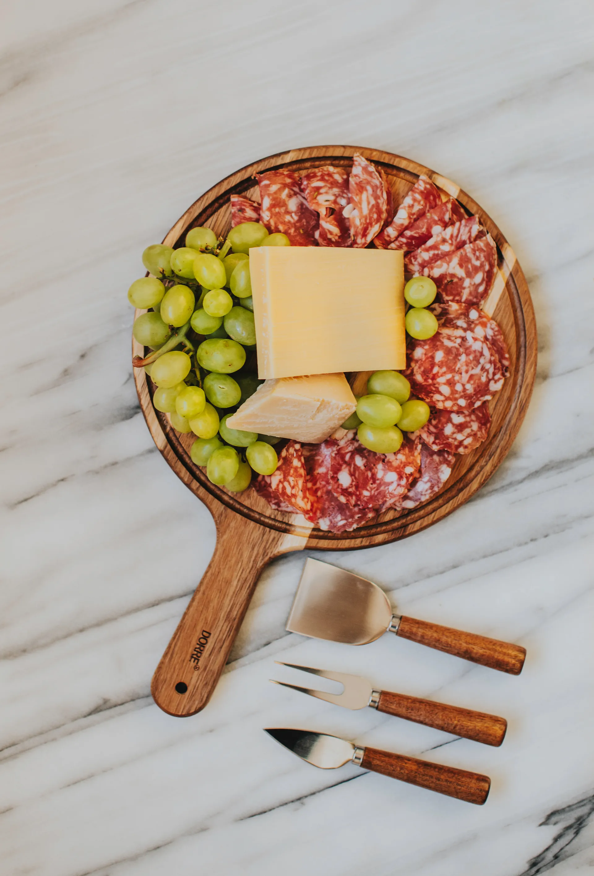 Planche de présentation Ulli Ø30,5 cm, Nature Dorre