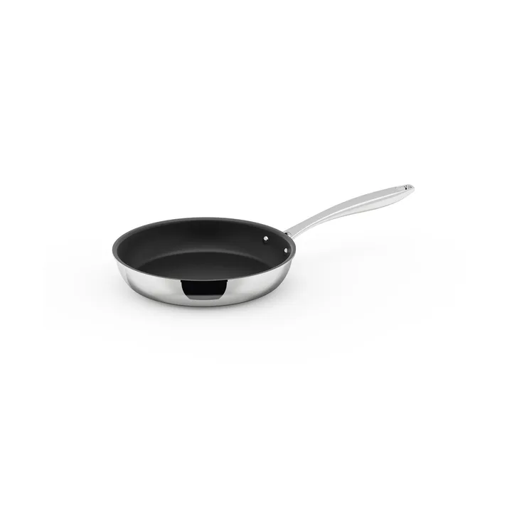 Poêle à frire Trivence revêtement céramique - Acier inoxydable, Ø24 cm - Dorre