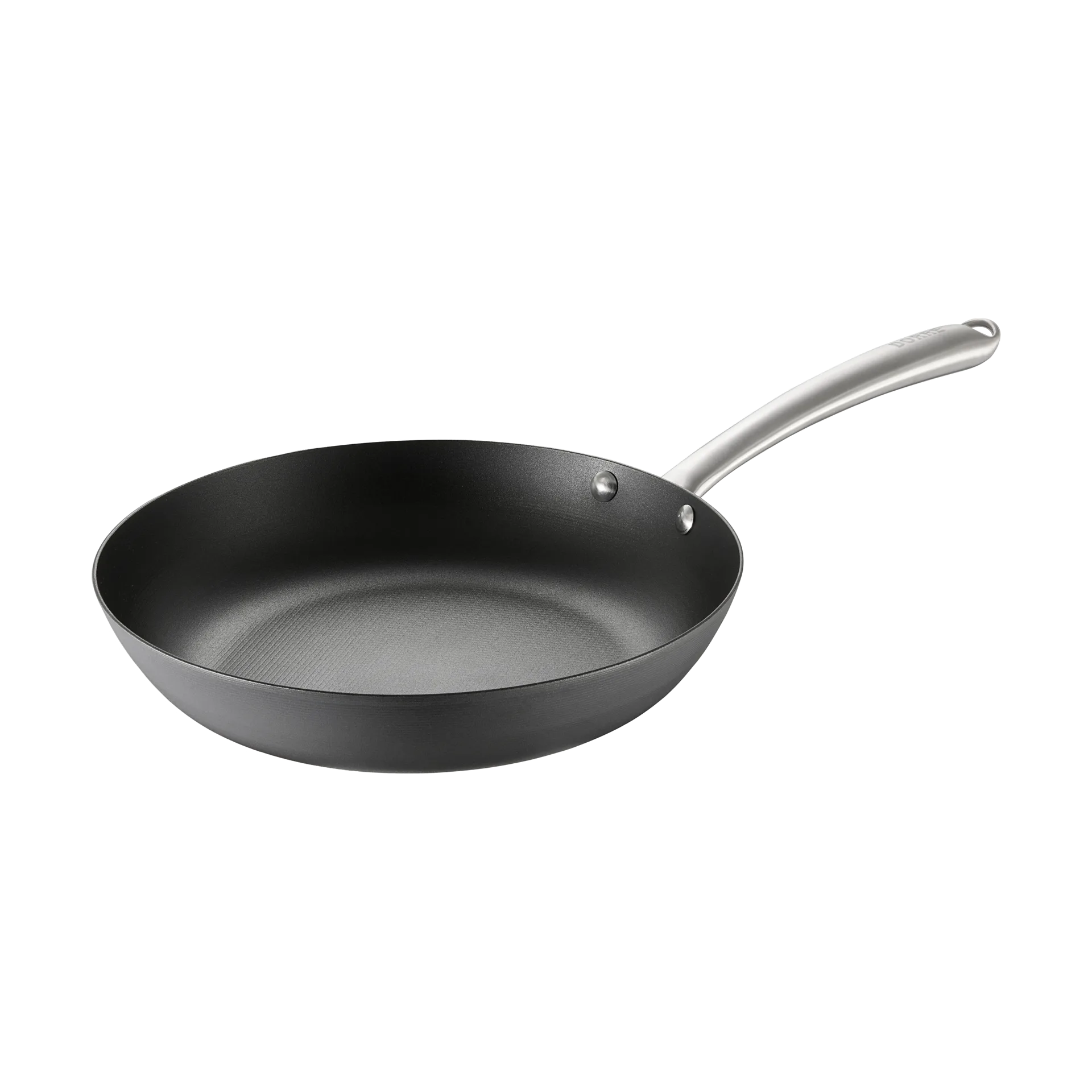 Poêle Proficient Blacksteel Ø24 cm, Acier carbone Dorre