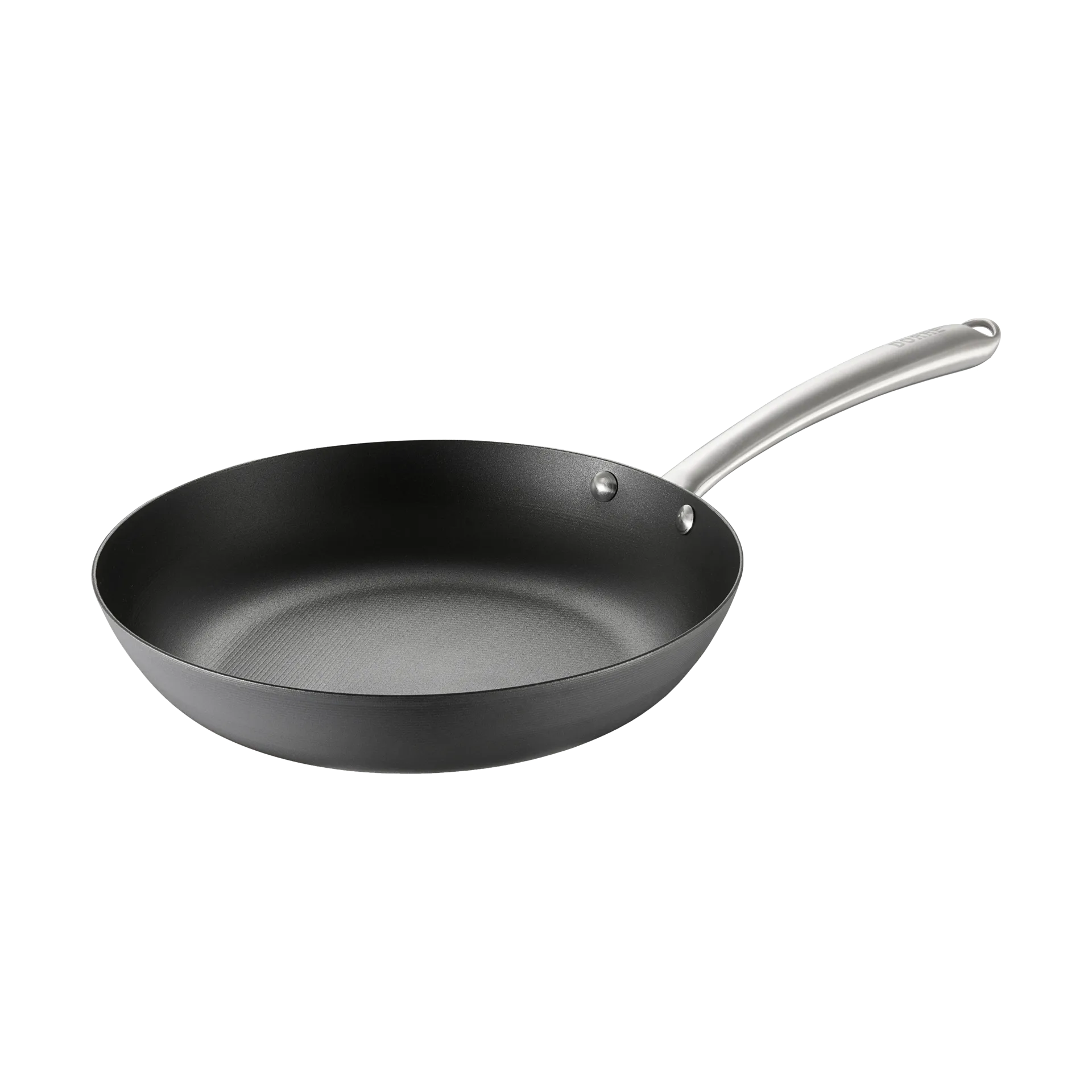 Poêle Proficient Blacksteel Ø28 cm, Acier carbone Dorre