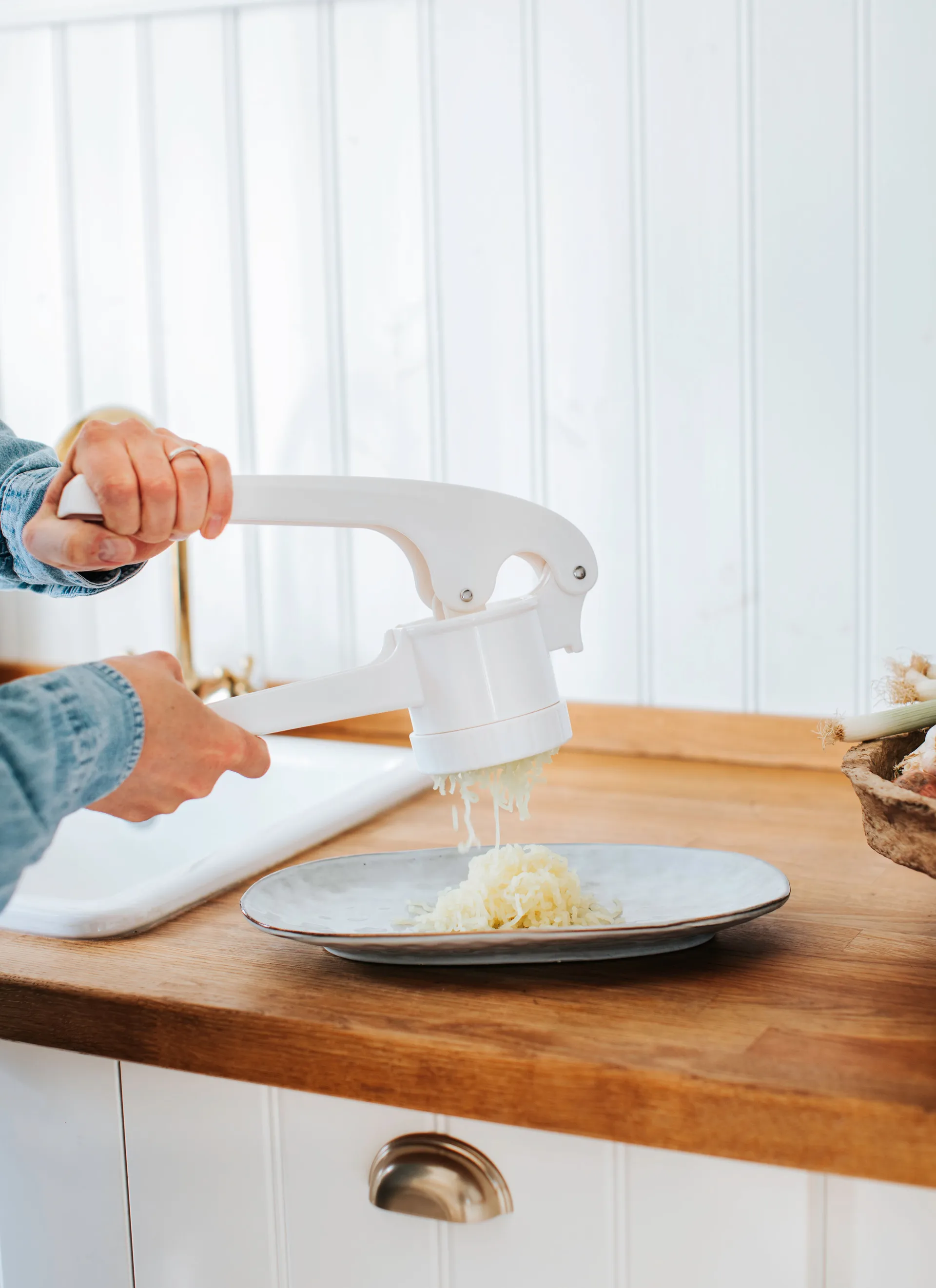 Presse à pommes de terre Posey, Blanc Dorre