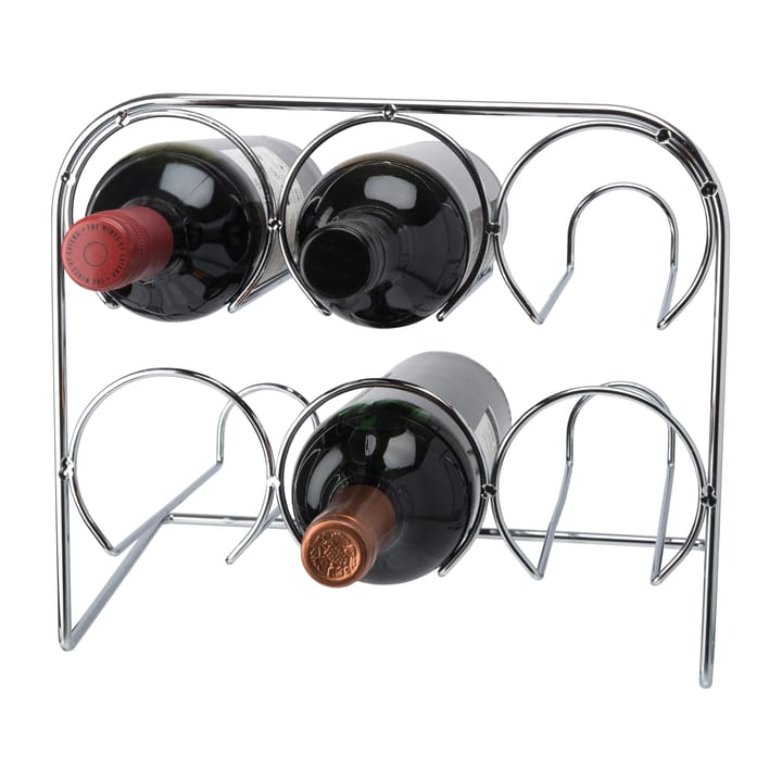 Range-bouteille Beda 6 bouteilles 29 cm, Chrome Dorre