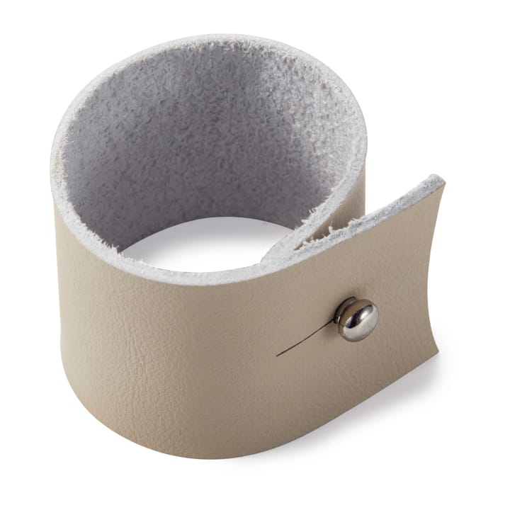 Rond de serviette Selah Ø9 cm 4 pièces - Beige - Dorre