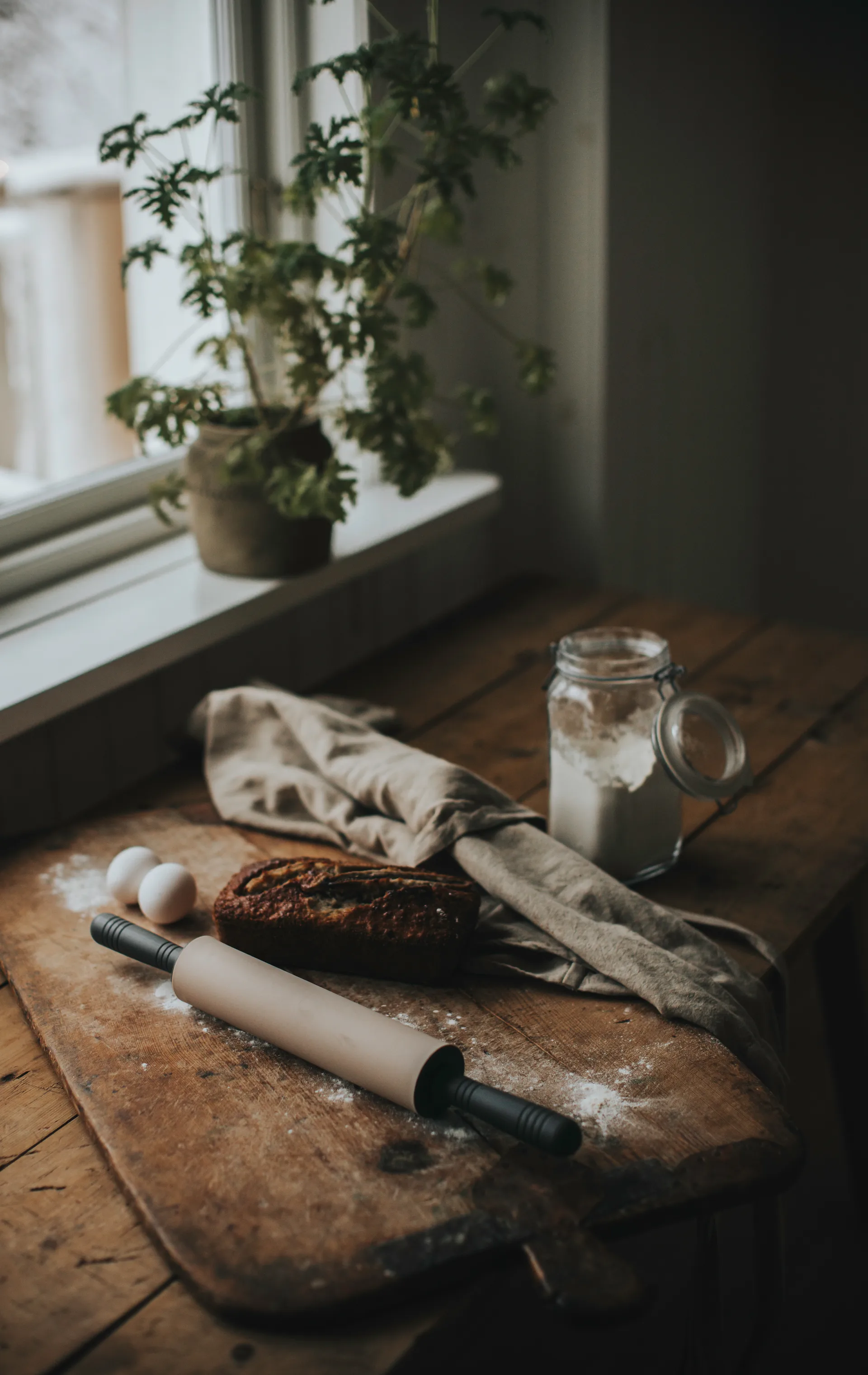 Rouleau à pâtisserie Cookie 48 cm, Beige Dorre