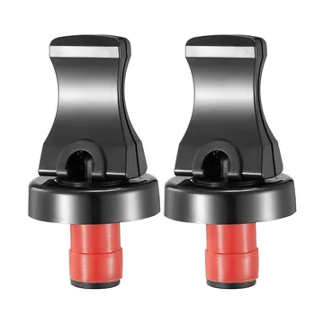 Scelleur de bouteilles Bobo - lot de 2 - Noir - Dorre
