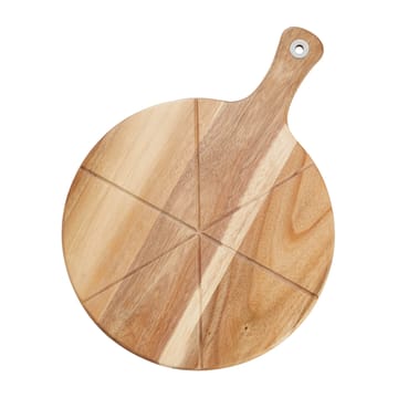 Set à pizza Sade Planche à découper et  roulette à pizza Ø32 cm - Acacia - Dorre