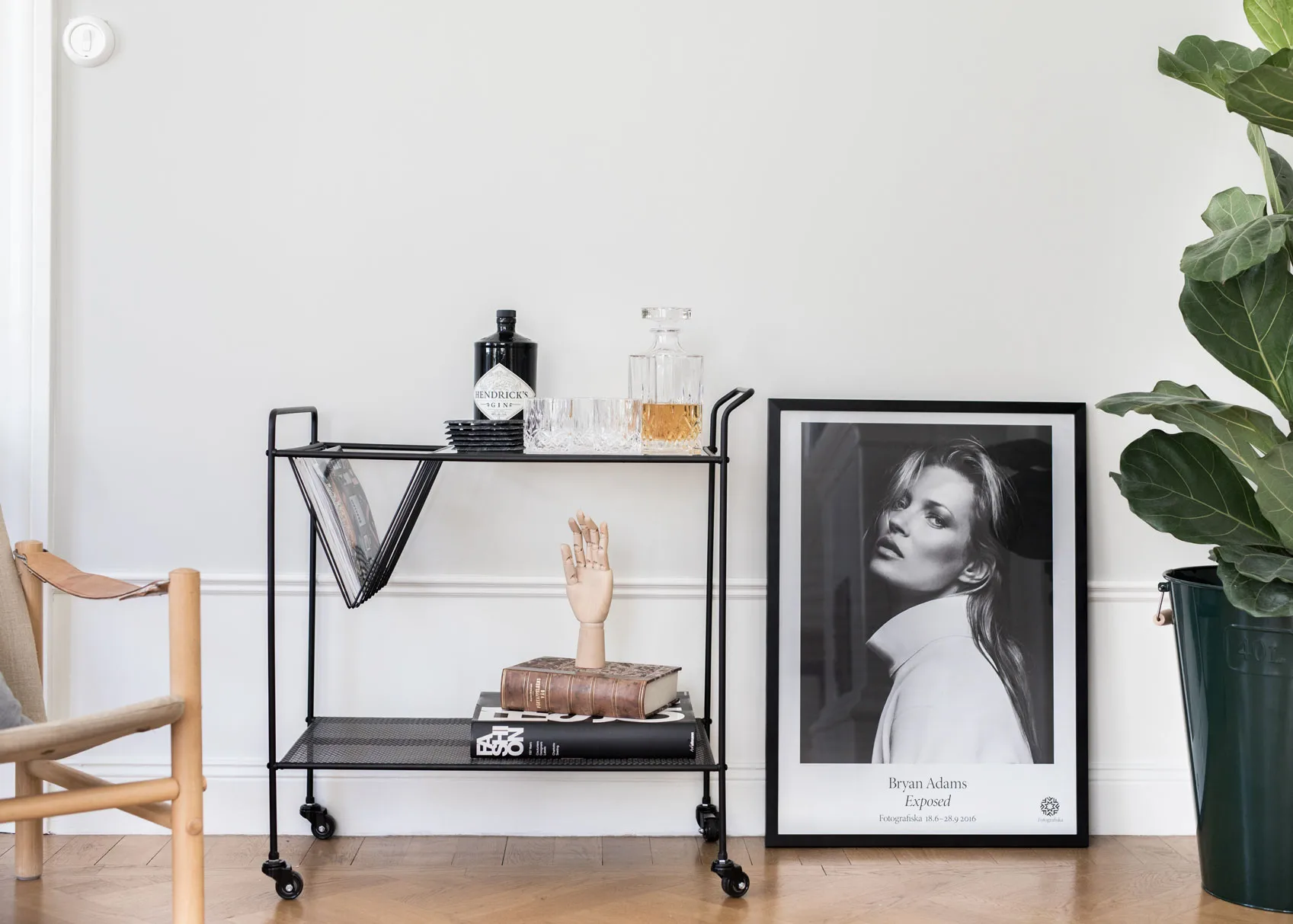 Set à whiskey Vide Carafe et 6 verres, Cristal Dorre