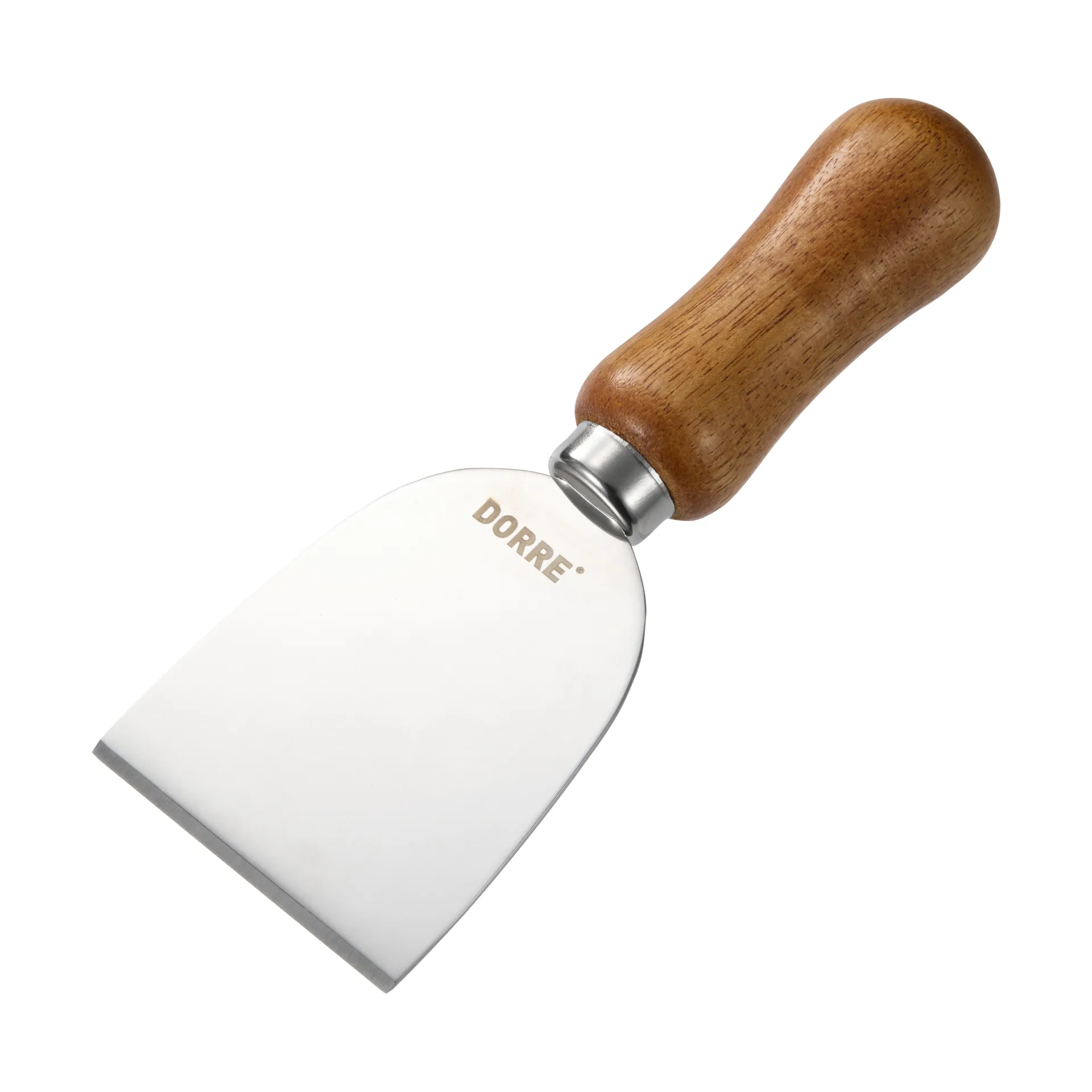 Set de couteaux à fromage Olva, Bois d’acacia, acier inoxydable, 3 pièces, 13 cm Dorre