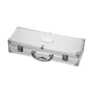 Set de grill BBQ - Acier inoxydable, 5 pièces, coffret cadeau - Dorre