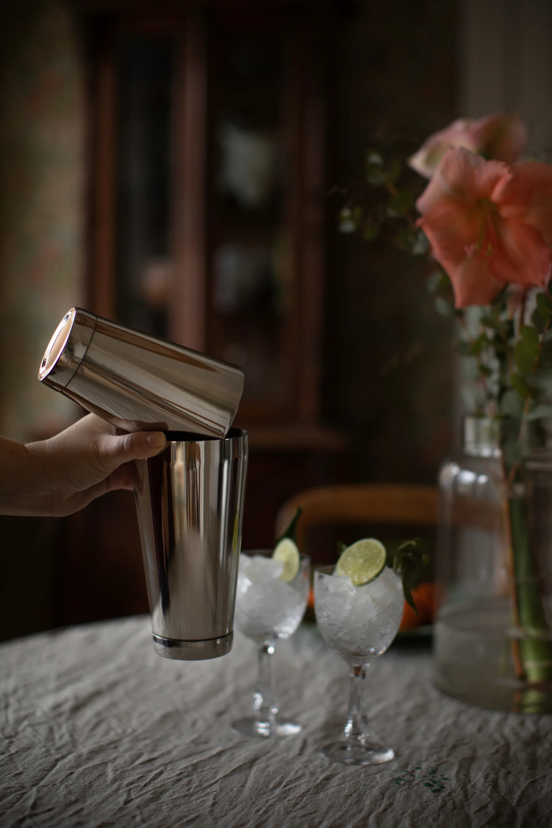 Shaker Bora Boston, Acier inoxydable Dorre