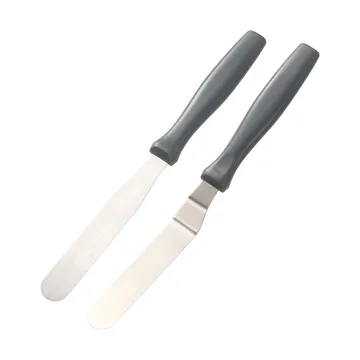 Spatule à cookies Cookie - Acier inoxydable, noir, 2 pièces - Dorre
