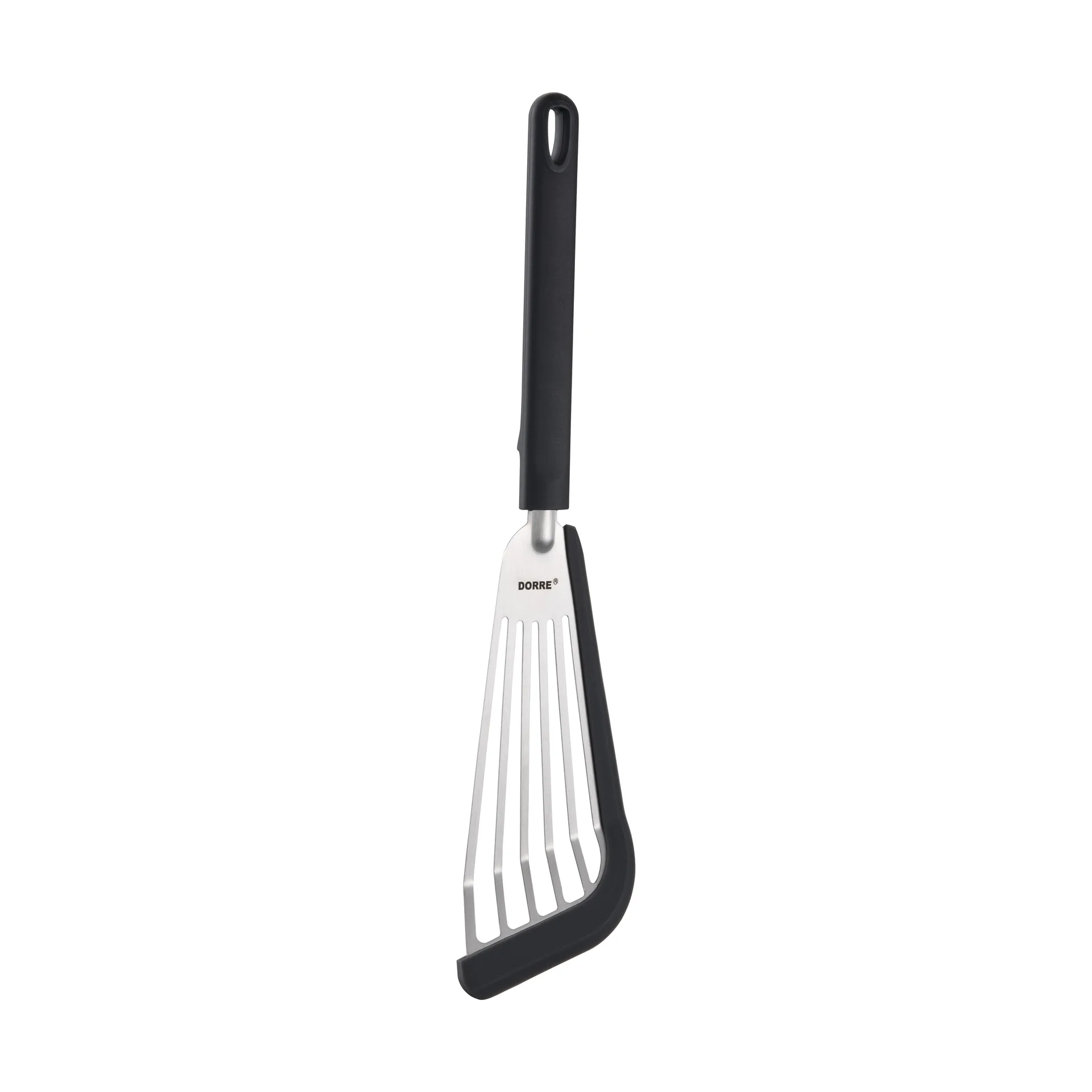 Spatule à frire Sima manche silicone, Acier inoxydable-silicone Dorre