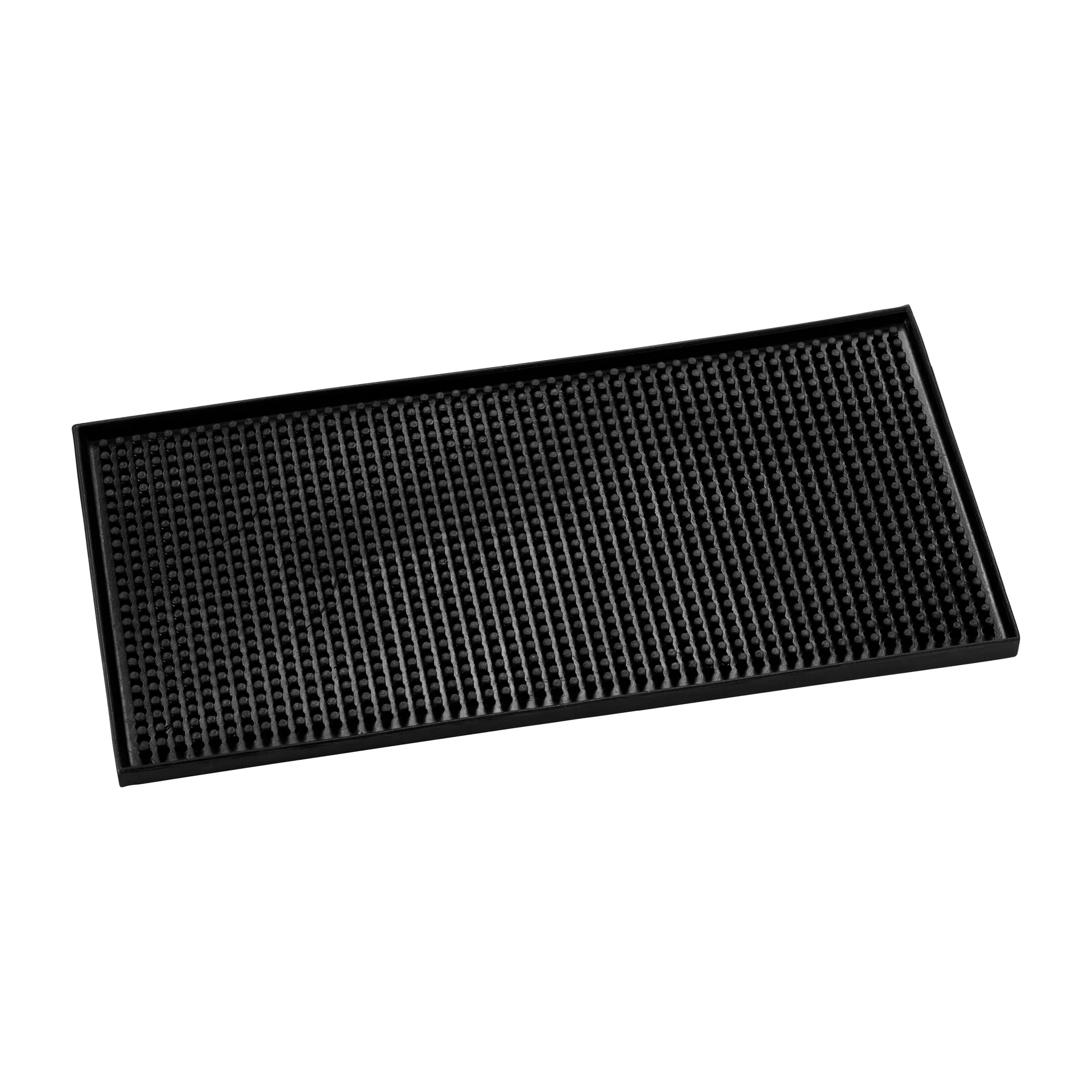 Tapis de bar Balia 15x30 cm, Noir Dorre