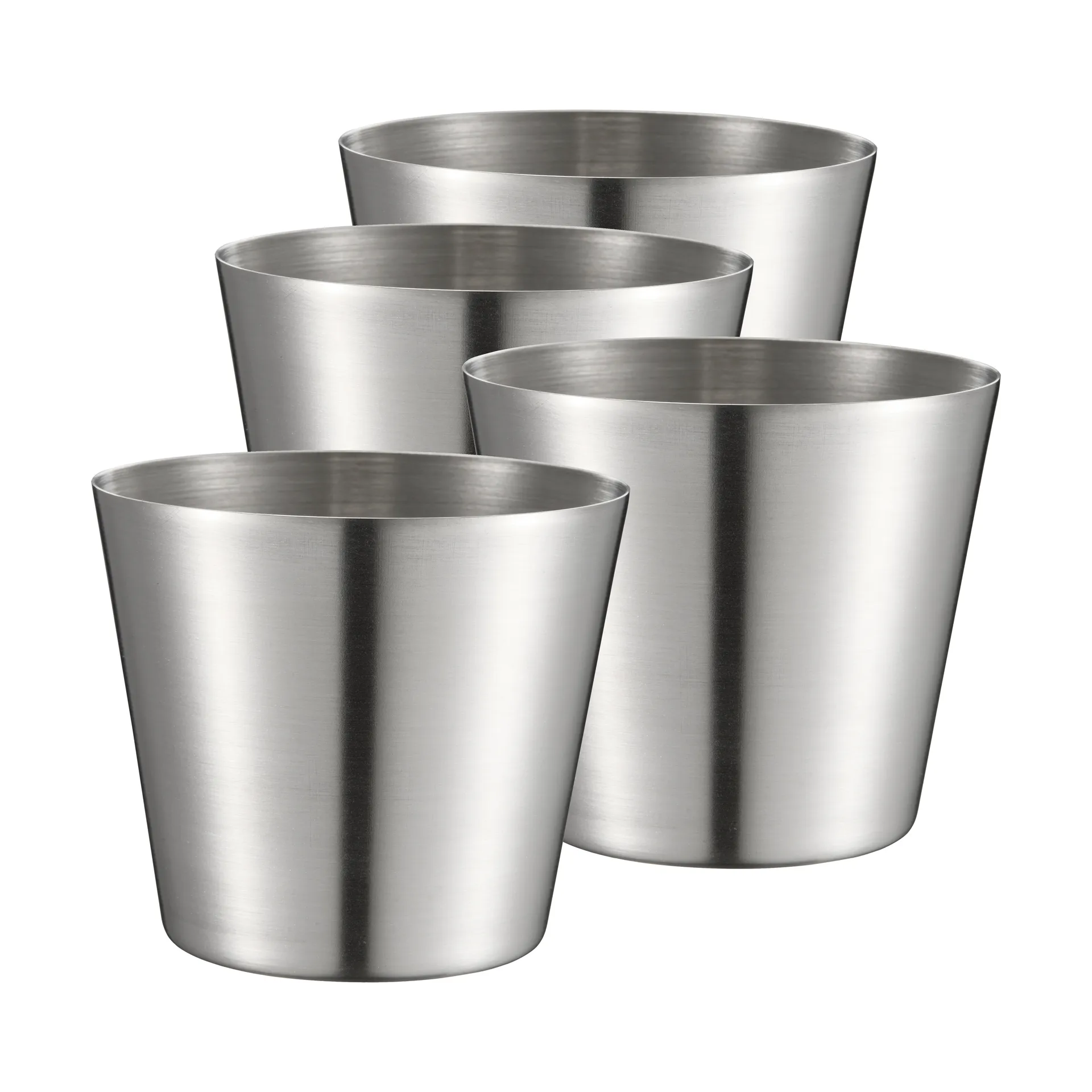 Tasse à pommes de terre/servir Peg, Acier inoxydable, lot de 4, Ø9,5 cm Dorre