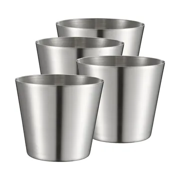 Tasse à pommes de terre/servir Peg - Acier inoxydable, lot de 4, Ø9,5 cm - Dorre