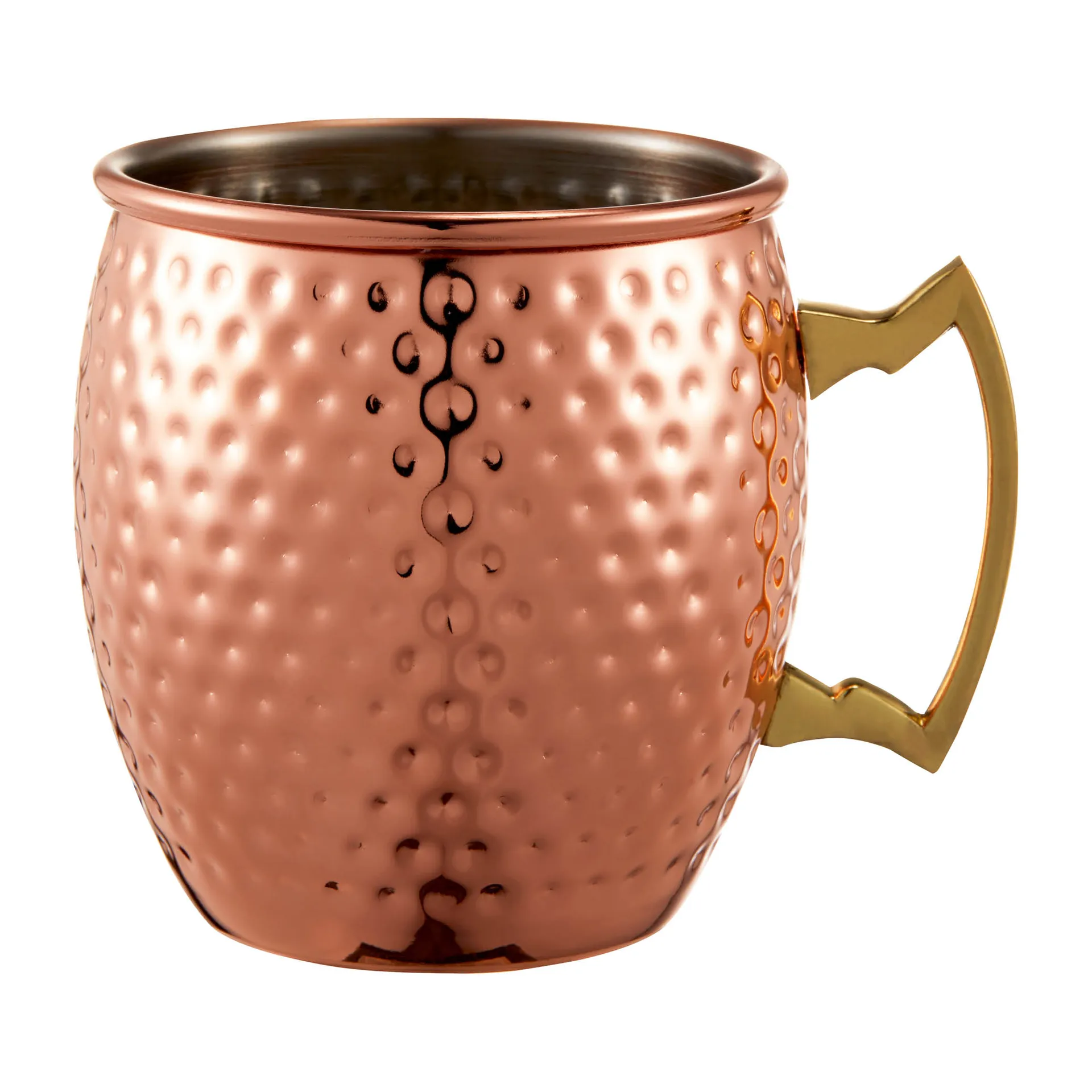 Tasse en cuivre martelé Oliver, 45 cl Dorre