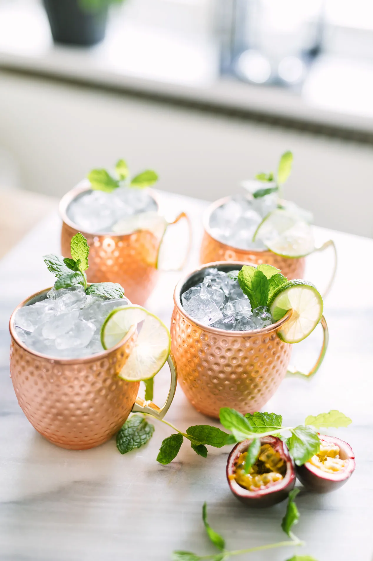 Tasse en cuivre martelé Oliver, 45 cl Dorre