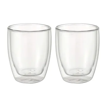 Tasses Lungo Kari Lot de 2 - Verre - Dorre