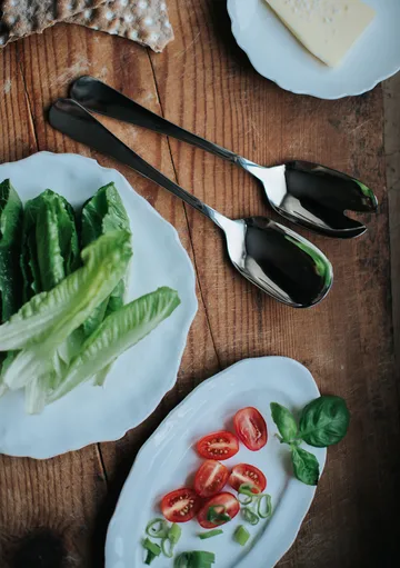 Ustensiles de service et à salade Classic - Acier inoxydable, 2 pièces - Dorre