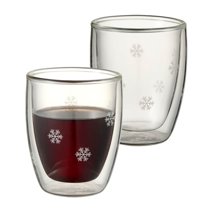 Verre à double paroi Snöstjärna (lot de 2) - 13 cl - Dorre