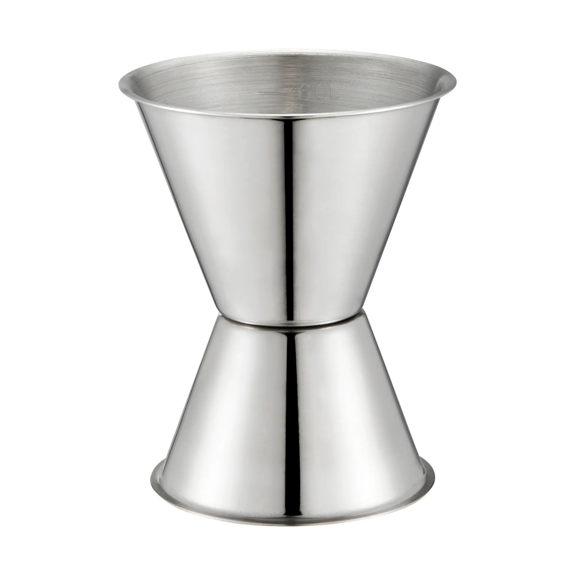 Verre doseur réversible Maya 4-6 cl, Silver Dorre
