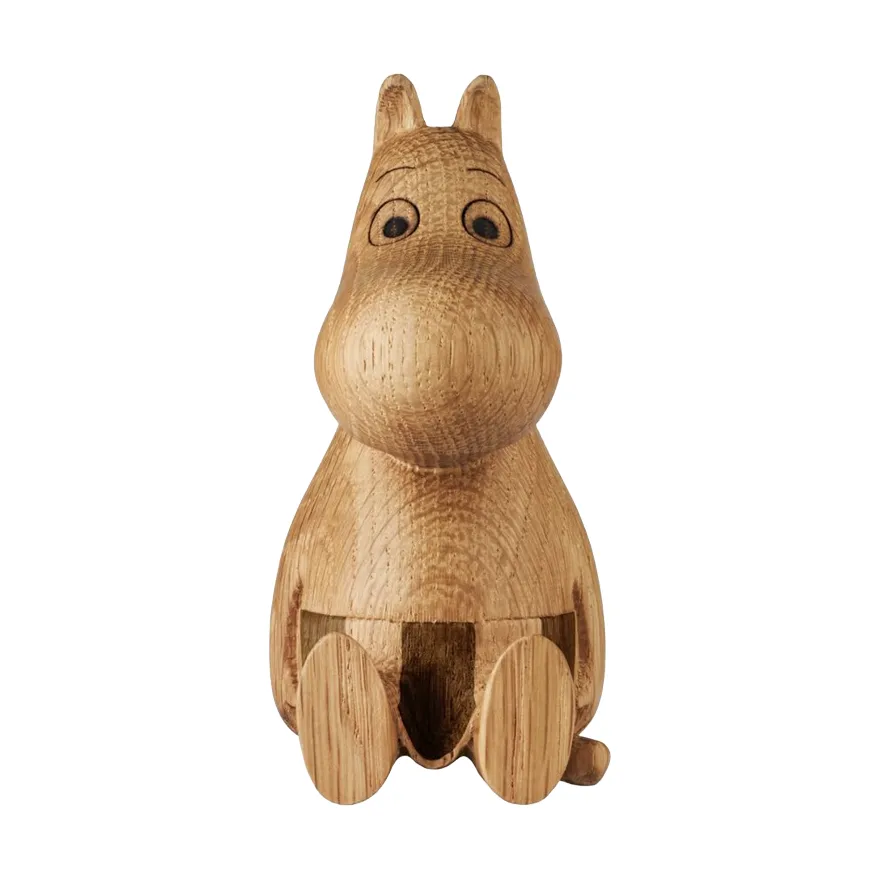 Décoration en bois Mumin Muminmamma 10 cm, CHÊNE (FSC) Dsignhouse x Moomin