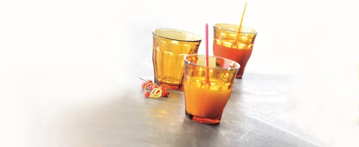 Verre à boire Picardie - Ambre, lot de 6, 25 cl - Duralex