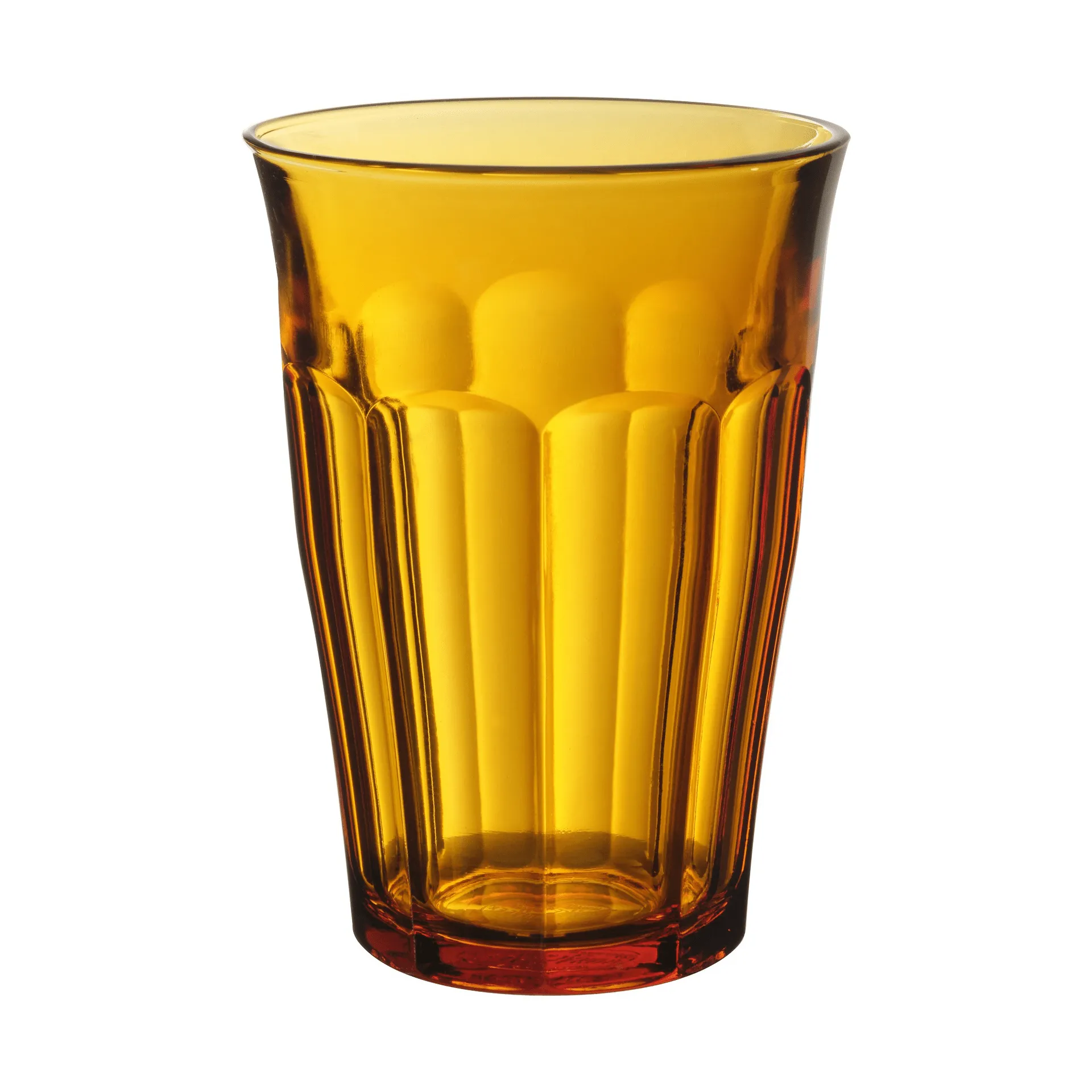 Verre à boire Picardie, Ambre, lot de 6, 36 cl Duralex