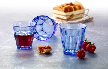 Verre à boire Picardie - Marine, lot de 6, 25 cl - Duralex
