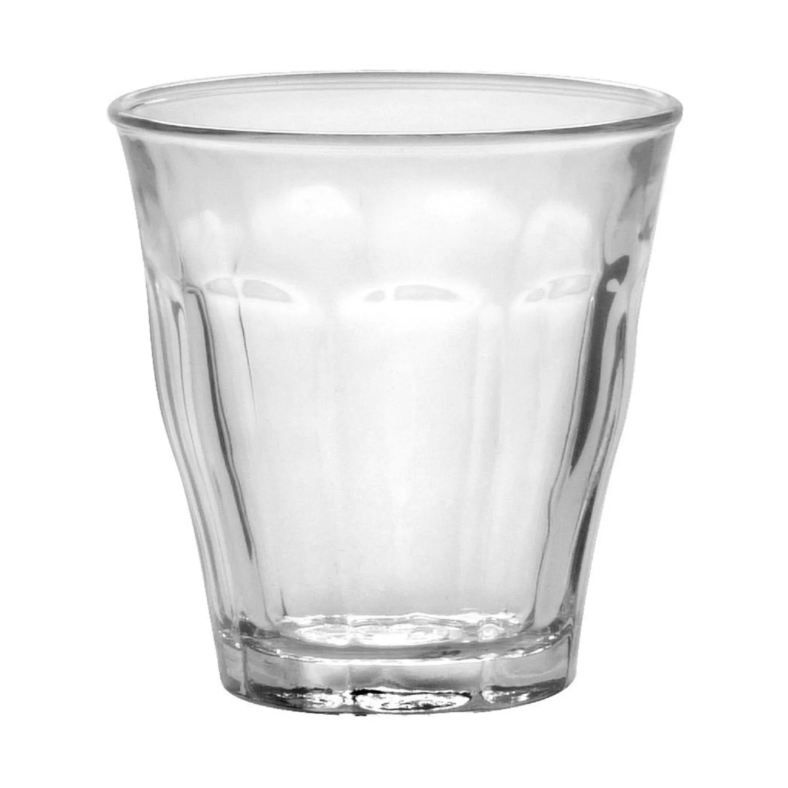 Verre à boire Picardie, Transparent, lot de 6, 13 cl Duralex