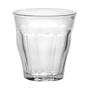 Verre à boire Picardie - Transparent, lot de 6, 9 cl - Duralex