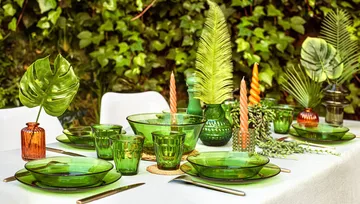 Verre à boire Picardie - Vert, lot de 6, 25 cl - Duralex