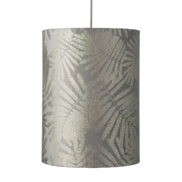 Abat-jour Fern leaves Ø 30 cm - Argenté - EBB & FLOW